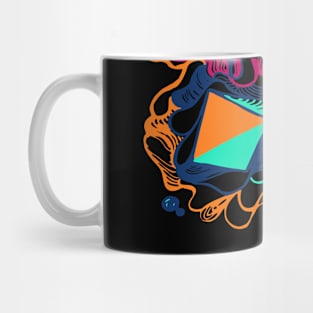 Grafitti Abstract paint colorful Mug